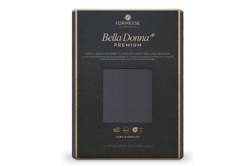 Bella Donna PREMIUM Spannbetttuch in Sonderhöhe für Boxspringbetten