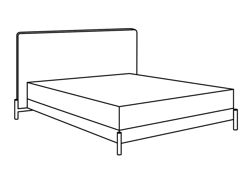 TRECA | Boxspringbett | VICTOIRE Skizze