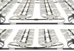 Patentierte Flügelfedern stützen den Körper ab und folgen bei minimaler Auflagefläche elastisch jeder Schlafbewegung.